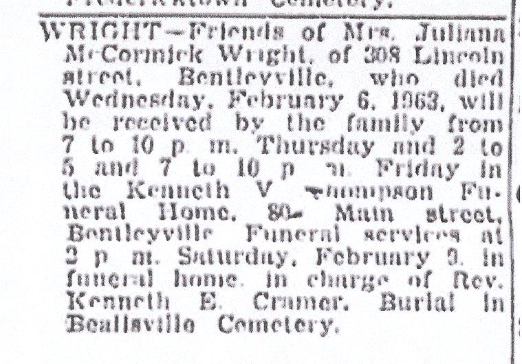 Juliana McCormick Wright